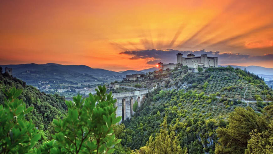 Spoleto, UNESCO world heritage celebrated by artists all over the world!